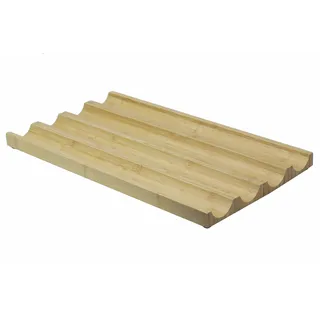 Gewürzregal [Set of 2] - Bambus-Holzschublade Gewürzhalter - Gewürz-Organizer für die Küchenschublade - Schöne, übersichtliche Gewürzaufbewahrung - Bambus Gewürz-Rost - Küchenschrank Schublade