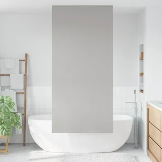 vidaXL Duschrollo 110x240 cm Stoffbreite 106 cm - Grau