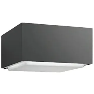 Philips Außenwandleuchte Aluminium 9,1 cm E27 42 W anthrazit