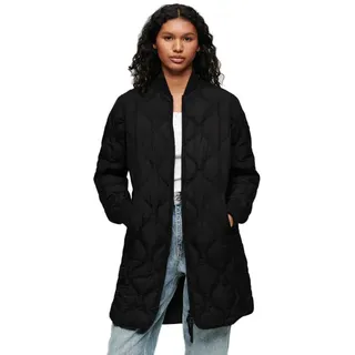 Superdry Studios Long Liner Fleece - Black - XS