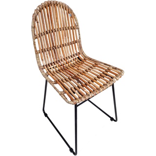 Tom Tailor Stuhl Rattan & Geflecht Beige Natur