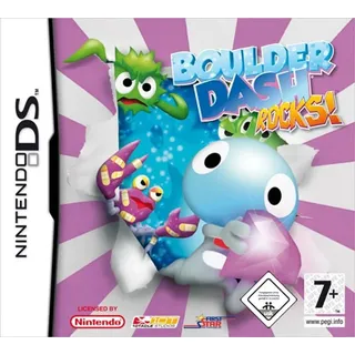 Nintendo DS Boulder Dash Rocks! Game-Klassiker Puzzle