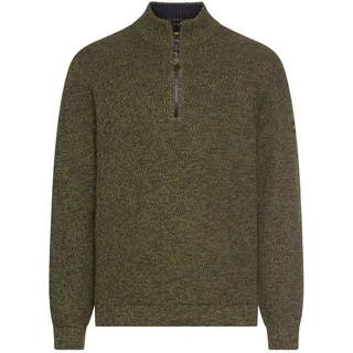 CAMEL ACTIVE Herren Strick-Troyer mit melierter Struktur Waldgrün, Menswear-M