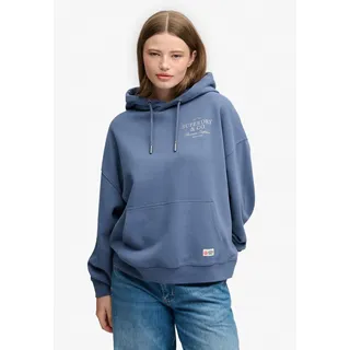 Superdry Kapuzenpullover Hoodie Vintage Indigo L