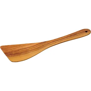 Kesper 84002 Pfannenwender 30cm aus Olivenholz, Holz, Braun, 30 x 5 x 5 cm