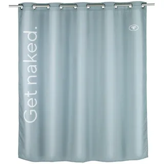 Tom Tailor Duschvorhang Polyester , Mintgrün , Textil , 180x200 cm , Heimtextilien, Badtextilien, Duschvorhänge