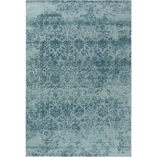 benuta Pop Flachgewebeteppich Tosca Blau 195x285 cm , Textil , Patchwork , Rechteckig , 195x285 cm , Oeko-Tex® Standard 100 , für Fußbodenheizung geeignet , Teppiche und Böden, Teppiche, Flachwebteppiche