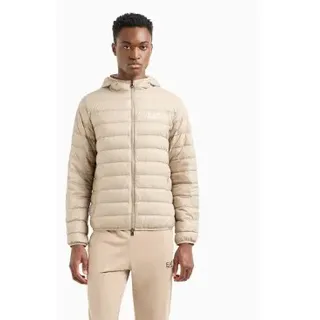 EA7 für Herren. 8NPB24_PNGPZ Faltbare beige Daunenjacke (3XL), Lässig, Polyester
