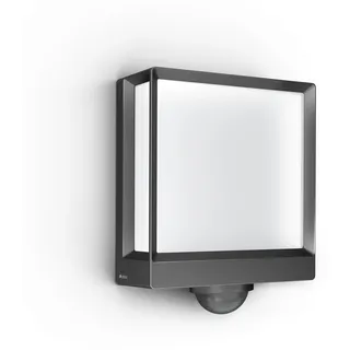 Steinel Außenleuchte Aluminium 26,1 cm inkl. Bewegungsmelder grau