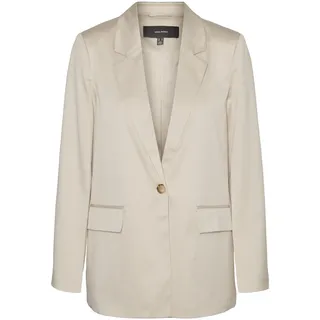 VERO MODA Damen Vmuvita Ls Loose Blazer TLR Btq, Moonlight, 42