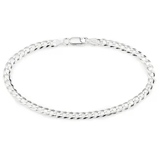 Armband BRUNO BANANI "Schmuck Geschenk Silber 925 Armschmuck Armkette Panzerkette" Gr. 21, silber (silberfarben), Armbänder, Herren, 21, Silber 925 (Sterlingsilber), Armband