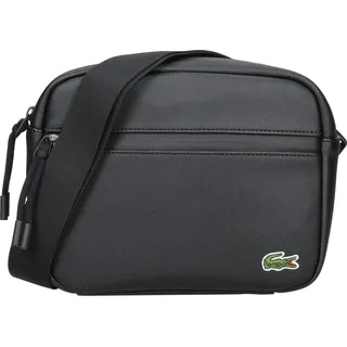 Lacoste LCST Reporter - Umhängetasche 23 cm (black I) - Schwarz