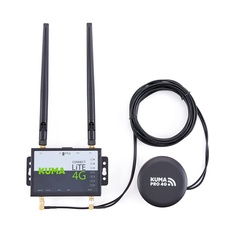 KUMA Connect PRO Kit – 4G Router mit Freigeschalteter SIM Karte und WiFi Geschwindigkeitsverstärker mit Außenantenne – Verwandeln Sie das LTE Signal in einen WLAN Hotspot für Zuhause Haus Garten Büro