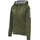 GO Cotton Zip Hoodie Damen Sweatshirt Grape Leaf XS