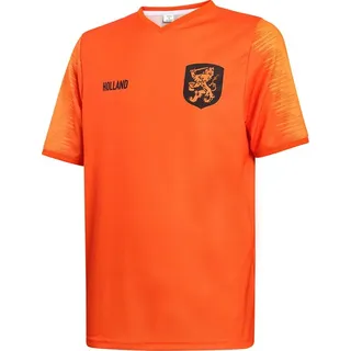 Niederländische Fußball Heimtrikot - Orange - Kinder und Erwachsene - 104 - Orange