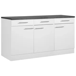 OPTIFIT Unterschrank Mini 150 x 60 x 84,8 cm Weiß