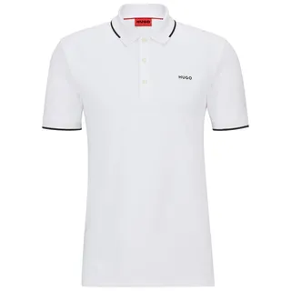 Hugo Dinoso Kurzarm-poloshirt White M