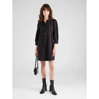 Only Kleid Blusenkleid Schwarz 36