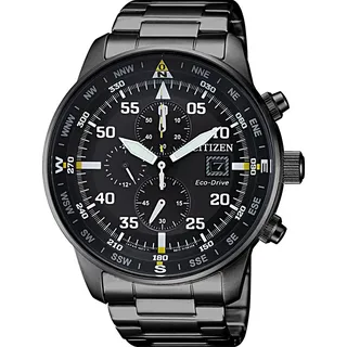 Citizen Aviator Chrono Edelstahl 44 mm CA0695-84E