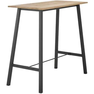 Stella Trading Bartisch Kent 120 x 104 x 60 cm Eiche/Braun
