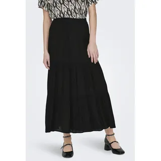 ONLY Maxirock »ONLMIKKA LIFE LONG SKIRT WVN NOOS«, schwarz