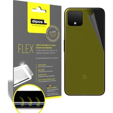 Dipos Displayschutzfolie Full-Cover 3D (3 Stück, Google Pixel 4), Smartphone Schutzfolie