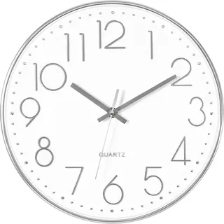 Foxtop Modern 30 cm 30 silber/weiß