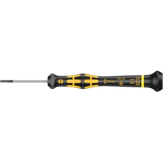 WERA 1578 A ESD Kraftform Micro Schlitz-Schraubendreher, 0,25 x 1,2 x 40 mm