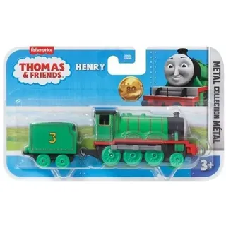 Fisher-Price Thomas & seine Freunde Thomas & Friends Classic Henry Metal Engine, Zug, 3 Jahr(e), Kunststoff, Metall, Grün, Rot - Grün, Rot