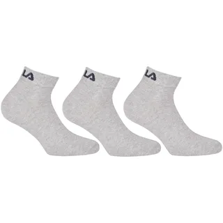 Fila Socken 3 Paare Grau 35-38