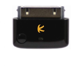 KOKKIA i10_Pro (Schwarz) : Bluethooth-Transmitter-Splitter mit schaltbarem aptX/Low-Latency aptX/FastStream/SBC-Codecs. Kompatibel mit 30-poligem iPod-, iPhone- und iPad-Stecker.