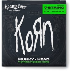 Jim Dunlop Core Korn Gitarrensaiten 10/65-7 Stück, KRHCN1065, nickel