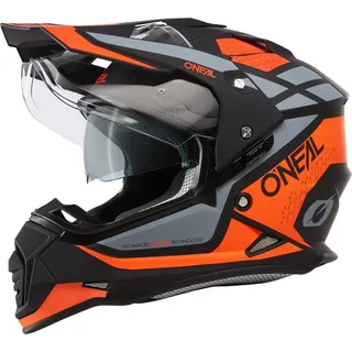 O'Neal Oneal Sierra R Endurohelm - Matt Orange/Schwarz/Grau / XL