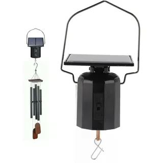 Tissting Solar Windspiel Motor IP2 Wasserdicht Hängender Rotierender Display Motor Kein Aufladen für Garten Balkon Gartendekoration Vielseitige Anwendung