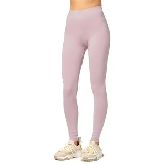 Merry Style Damen Lange Leggings aus Viskose MS10-143 (Caffelatte, M)