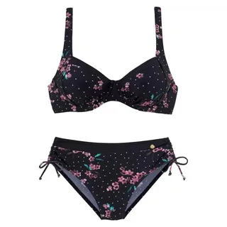 LASCANA Bügel-Bikini Damen Schwarz 38 Cup C