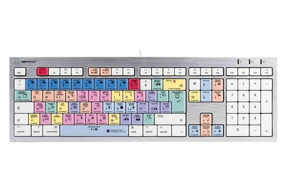 Bild von Adobe Premiere Pro CC - Mac ALBA Tastatur DE (LKB-PPROCC-CWMU-DE)