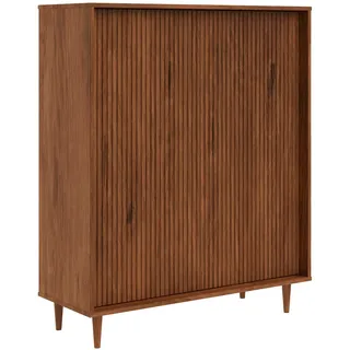 OTTO home Highboard 100 x 120 x 38 cm Braun