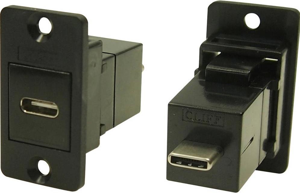 Bild von Adapter, Buchse, Einbau USB-Buchse Typ - USB-Buchse Typ B Inhalt: 1St.