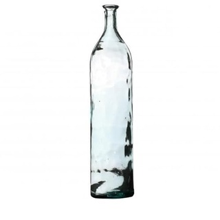 NATURAL LIVING VASE Victoria 3,75L AUS RECYCELTEM Glas Durchmesser 11CM X H55CM