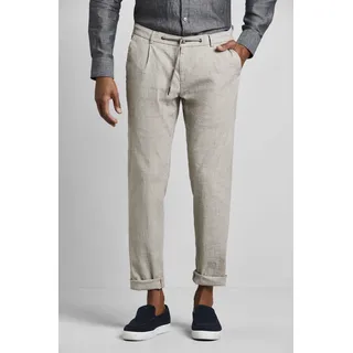 bugatti Bundfaltenhose, beige