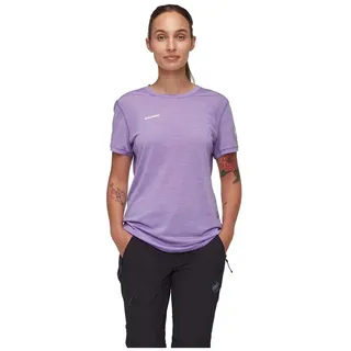 Mammut Tree Wool Fl Kurzarm-t-shirt - Lavandin Melange - S