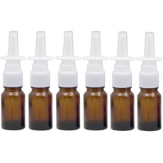 Nasenspray-Flaschen nachfüllbar, 10 ml, aus Glas, Zerstäuber mit feinem Nebel, Make-up, Wasser, Reisen, Behälter