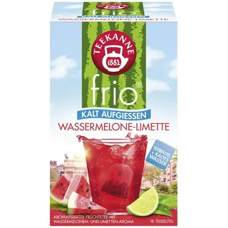 Teekanne frio Wassermelone Limette Teebeutel 18 x 1,5 g