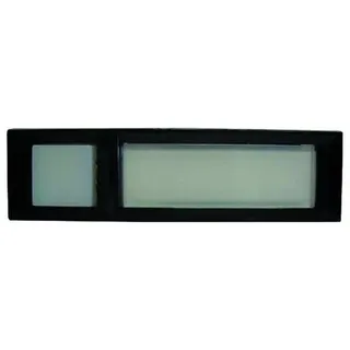 BTicino Ruftaster mit Namensschild 3N schwarz