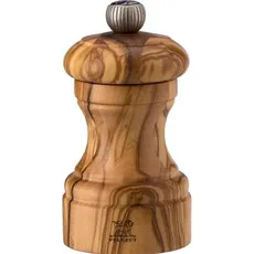 Peugeot Bistro Pfeffermühle 10 cm Hellbraun aus Olivenholz, Pfeffermühle + Salzmühle, Braun