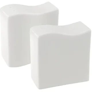Villeroy & Boch NewWave Salz- und Pfefferstreuer 120 ml 2er Set Weiß
