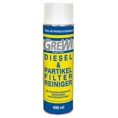 Grewi Diesel- & Partikelfilterreiniger, 400ml, spart Kosten und optimiert Leistung
