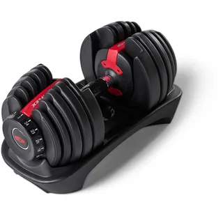 Bowflex Kurzhantel Verstellbare Hantel 24 kg rot / schwarz