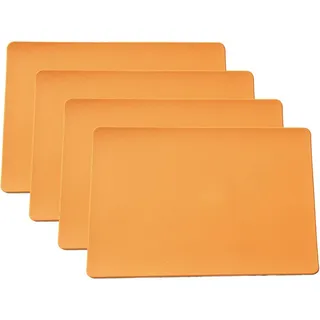 Leder-Tischsets, 4er-Set, leicht zu reinigen, f1r K1chen- und Couchtische